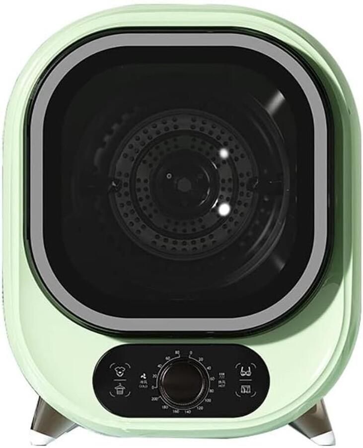 Compacte Wasdroger Mini Droger Snel Drogen Roestvrijstalen Kuip 0.8kg Capaciteit Groen - Foto 1