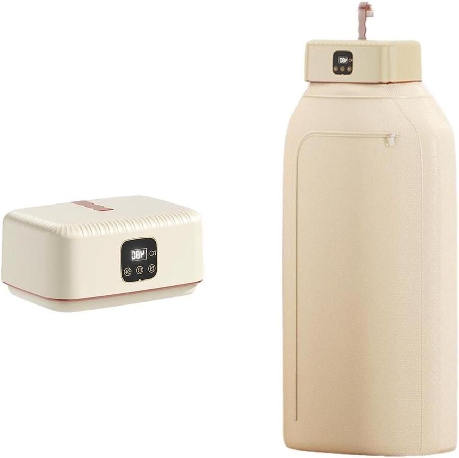 Compacte Wasdroger Mini Droger Snel Kleding Drogen Energiezuinig Model 10 kg Capaciteit Wit