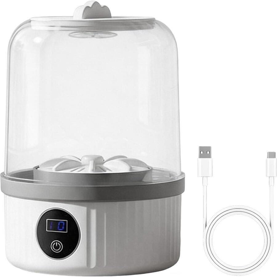 Compacte wasmachine Mini reiniger Persoonlijke kleding Stille werking 20.5 cm hoog Meerkleurig