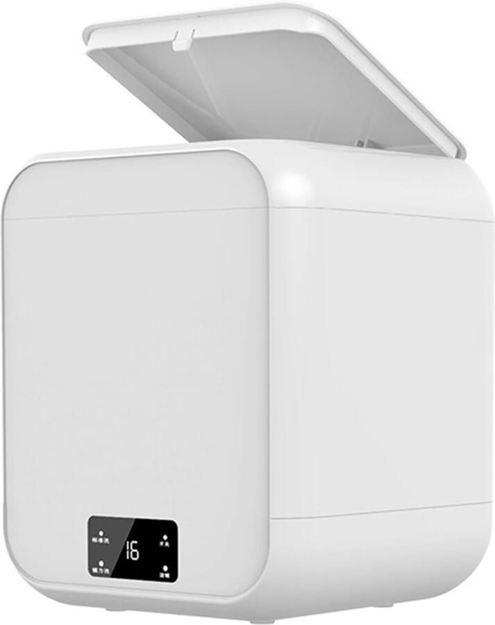 Compacte Wasmachine Mini Wasmachine Kleine Wasjes Draaien Aanraakbedieningsinterface 23 x 24 x 30 cm Wit
