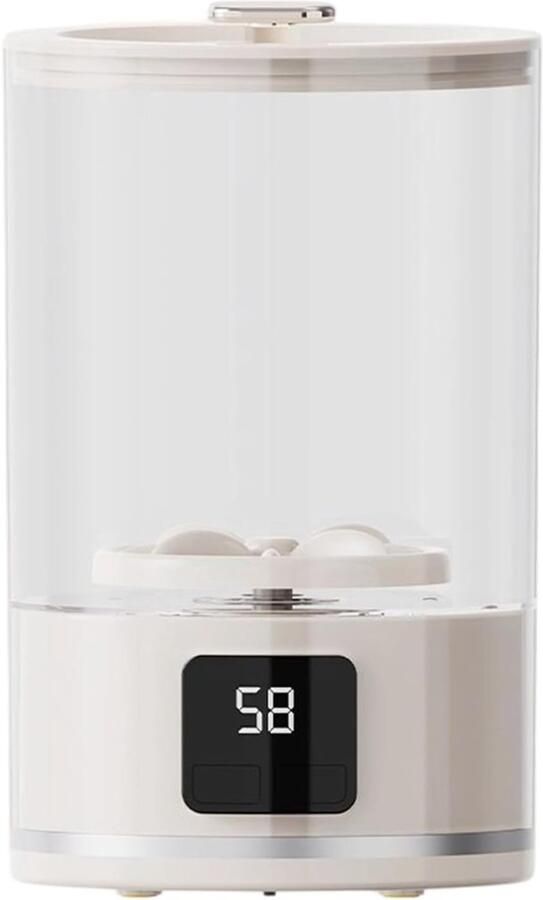 Compacte Wasmachine Mini Wasser Snel Ondergoed Wassen Draadloos Werking 15 x 15 x 15 cm Wit