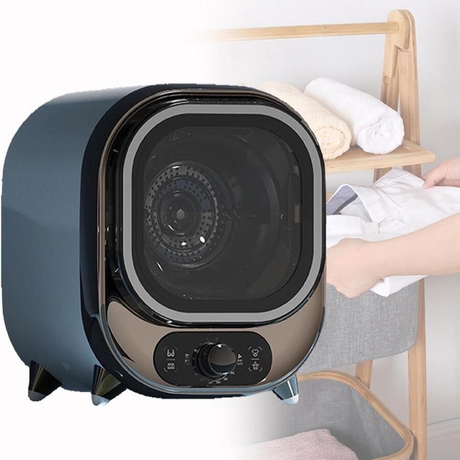 Condensdroger Mini droger Was drogen Compact aanrechtmodel 08 kg capaciteit Bruin