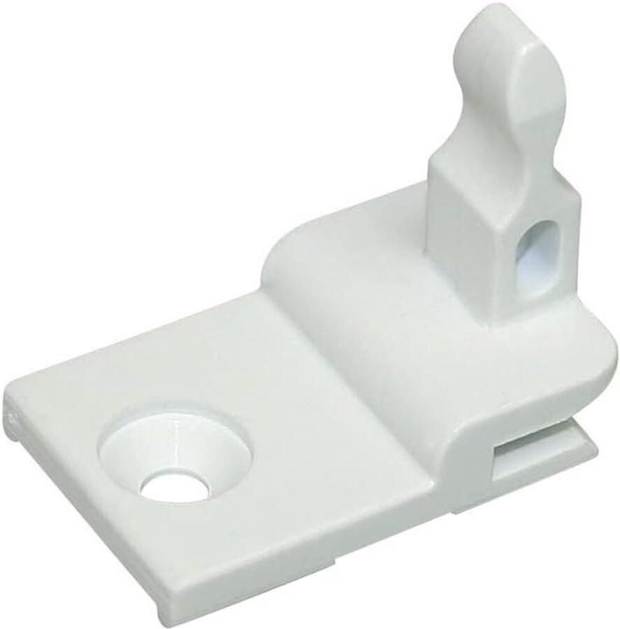 Deurslot Droger Deurhaak Slot Droger Reparatie Met Schroefopening 2 x 2.9 x 2.7 cm Wit