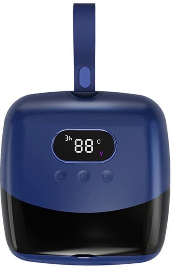 Deze opvouwbare draagbare mini-droger droogt kleding snel en heeft een slim display. Compact van formaat maar met een grote capaciteit perfect Geschikt voor thuis op reis en op kantoor. Draagbare droger