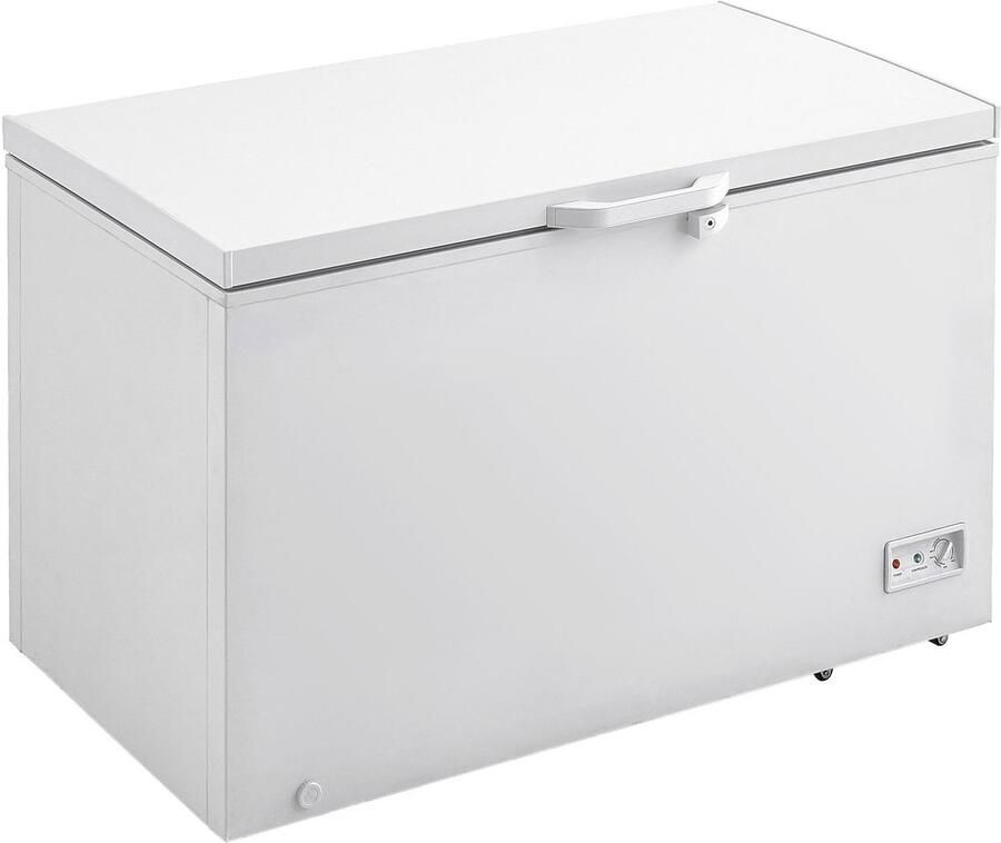 Diepvrieskist inhoud 12 8 cu.ft 4 uitneembare manden temperatuurregeling met 7 standen ledverlichting 6 wielen afsluitbaar deksel voor commercieel en thuisgebruik