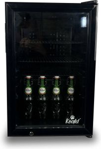 Display koelkast 68 Liter Glasdeur Compressor barkoeling