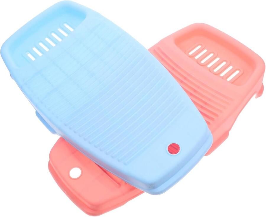 Draagbaar Wasbord Handwas Station Kleding Wassen Geïntegreerde Zeepbak 43 cm kleuren