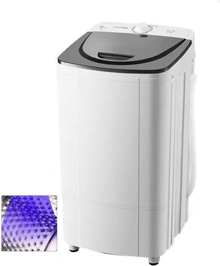 Draagbare centrifuge Kleding droger Snel kleding drogen Energiezuinig compact model 10 kg capaciteit Blauw