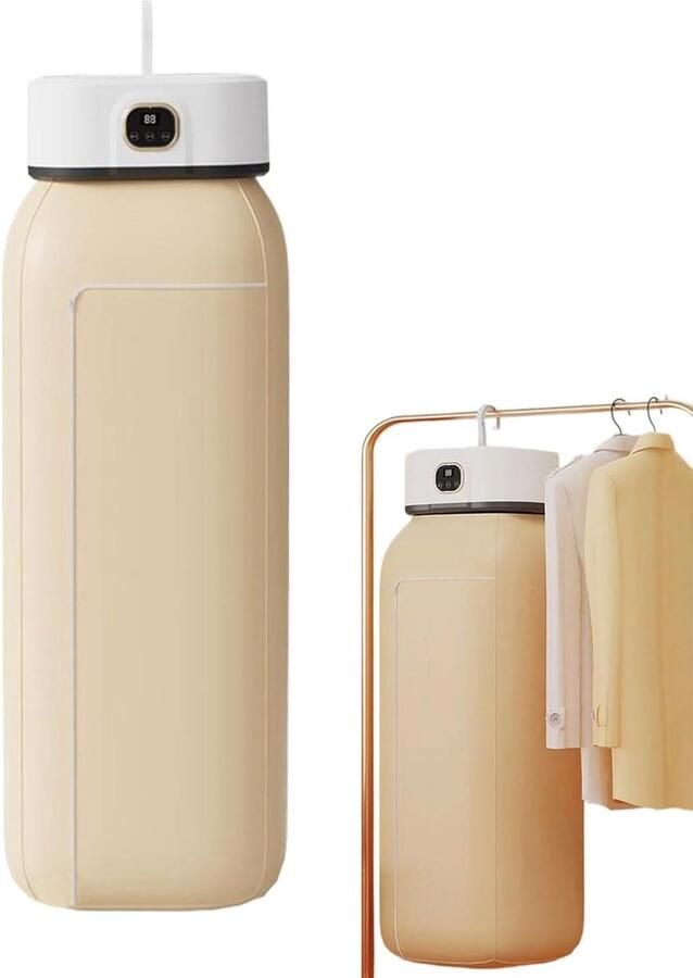 Draagbare Droger Elektrische Drogermachine Kleding Drogen UV Reiniging 26 x 20 x 12 cm Wit - Foto 1