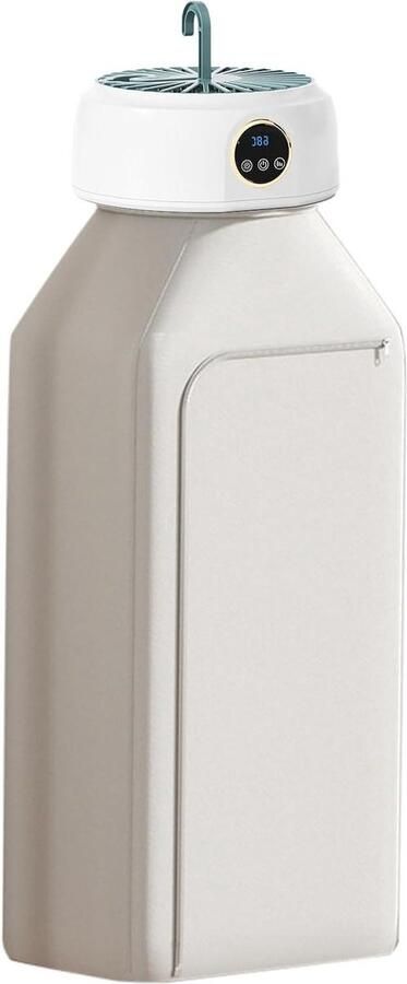 Draagbare Droger Kleding Droogmachine Snel Kleding Drogen Geluidsarm Ontwerp 600W Vermogen Wit