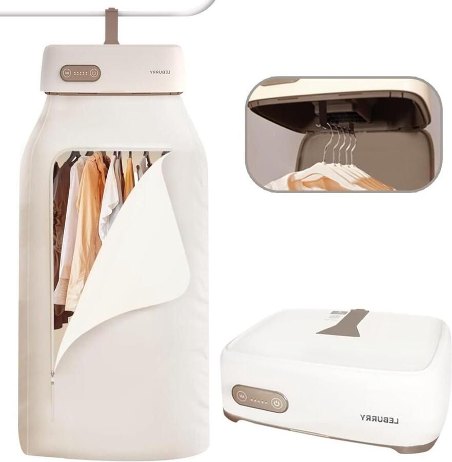 Draagbare Droger Kleine Wasdroger Snel Kleding Drogen Compact Ontwerp 9 Load Capaciteit Wit