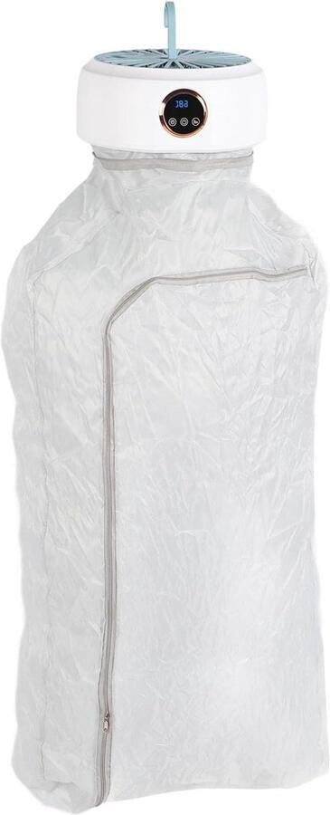 Draagbare Kledingdroger Mini Droger Snel Kleding Drogen Opvouwbaar Ontwerp 28x28x15 cm Wit