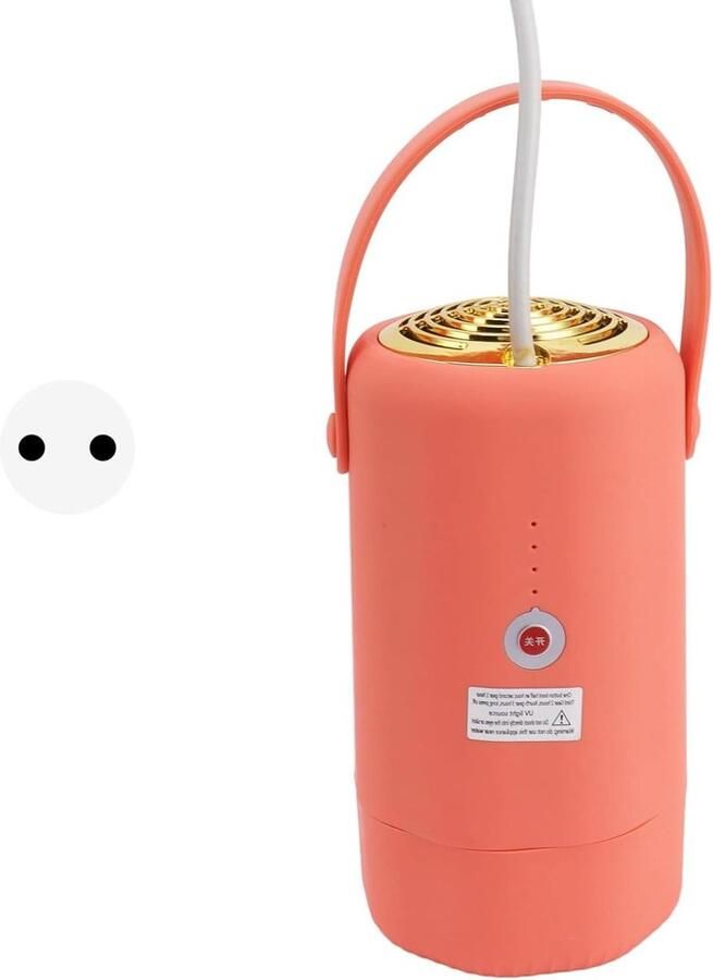Draagbare Droger Mini Droogmachine Reizen en Appartementen Verstelbare Windsnelheid Compact Formaat Wit