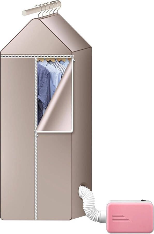 Draagbare elektrische wasdroger mini-warme luchtdroger geschikt voor thuis en op reis goud