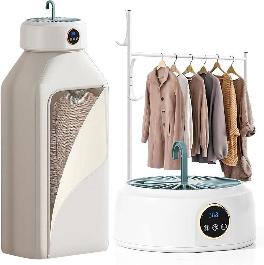 Draagbare Elektrische Wasdroger Mini Wasdroger Droogkast Kleding Snel Drogen UV Sterilisatie Mytendoding
