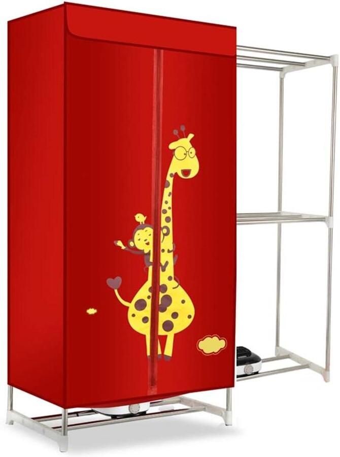 Draagbare Kledingdroger Droogkast Was Snel Kleding Drogen Grote Capaciteit 15kg 70 x 45 x 145 cm