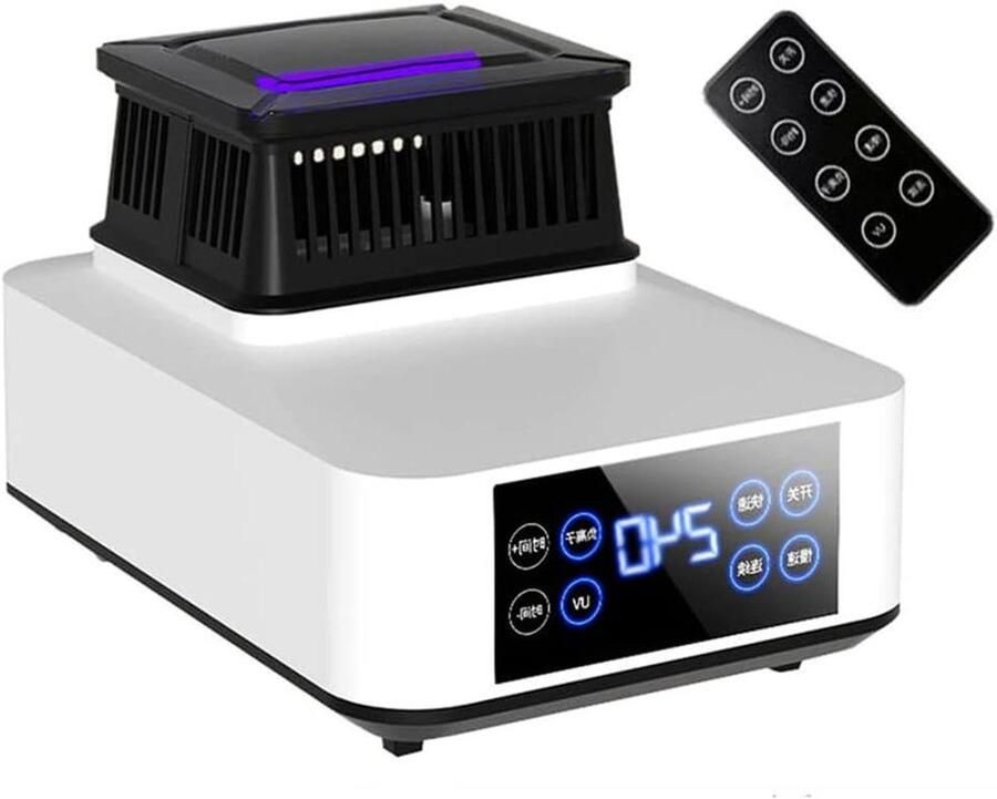 Draagbare Kledingdroger Elektrische Luchtdroger Was Snel Drogen Instelbare Timer 20x28x18cm Wit