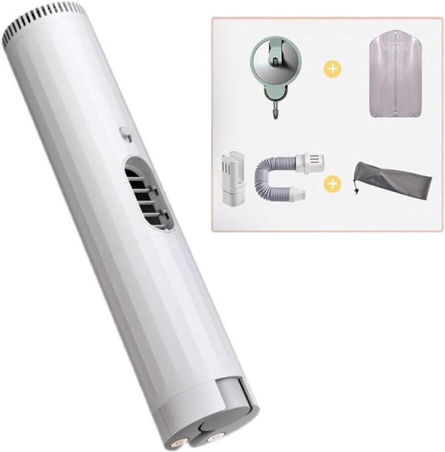 Draagbare Kledingdroger Mini Droger Snel Kleding Drogen Compact Ontwerp 400W Vermogen Wit