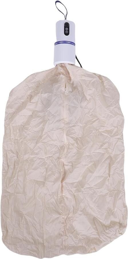 Draagbare Kledingdroger Mini Droger Snel Kleding Drogen Inclusief Droogzak 200W Vermogen Wit