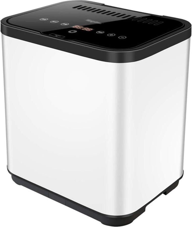 Draagbare Kledingdroger Mini Droogtrommel Kleding Drogen Opvouwbaar Ontwerp 38 Liter Capaciteit Wit
