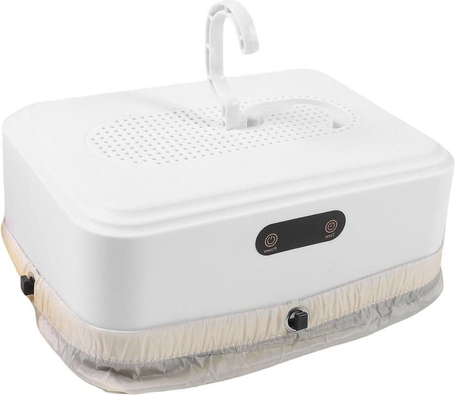 Draagbare Kledingdroger Mini Wasdroger Snel Kleding Drogen Opvouwbaar en Draagbaar 1.04 kg Wit