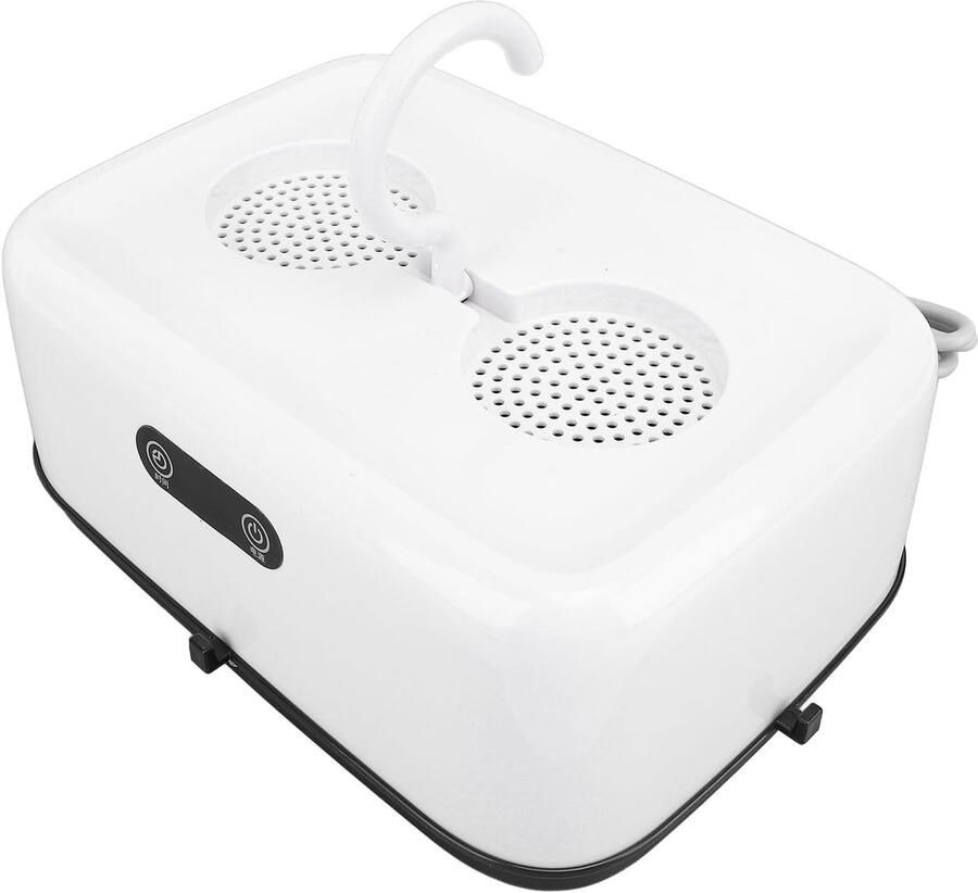 Draagbare Kledingdroger Opvouwbare Dryer Snel Kleding Drogen Met Timerfunctie 29 x 21 x 13 cm Wit
