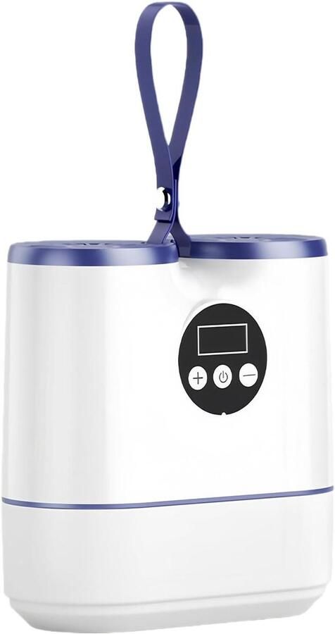 Draagbare Laarsdroger Elektrische Schoendroger Droog Natte Spullen Met Ingebouwde Timer 14 cm Wit