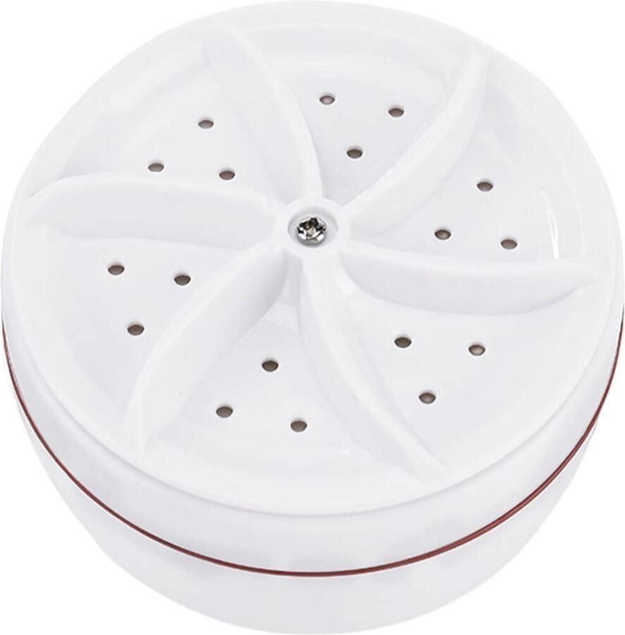 Draagbare mini wasmachine 30W USB wit compacte wasserette voor reizen en kleine ruimtes