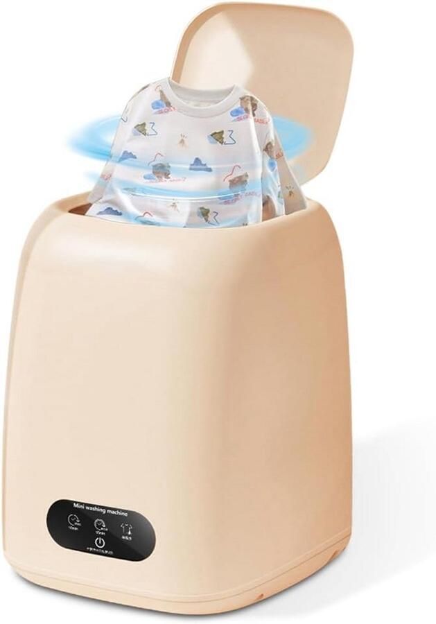 Draagbare Mini Wasmachine 9L 2-in-1 Wassen & Centrifugeren Compact voor Camping & Babykleding