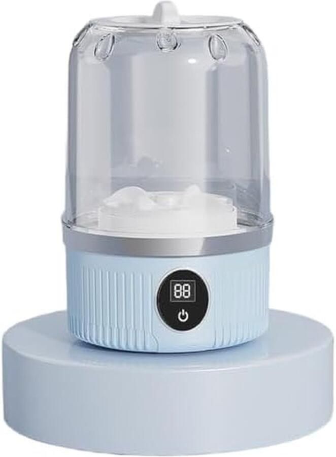 Draagbare Mini Wasmachine Compacte Wasmachine Reizen en Kleine Ruimtes Zachte Golfwiel Reiniging