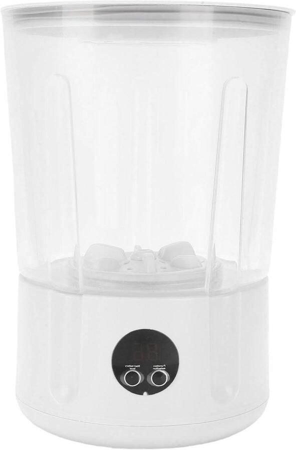 Draagbare Mini-wasmachine Ondergoedwasser Reiswasmachine Snel Wasgoed Wassen Oplaadbaar Draadloos Ontwerp 3L Capaciteit Wit