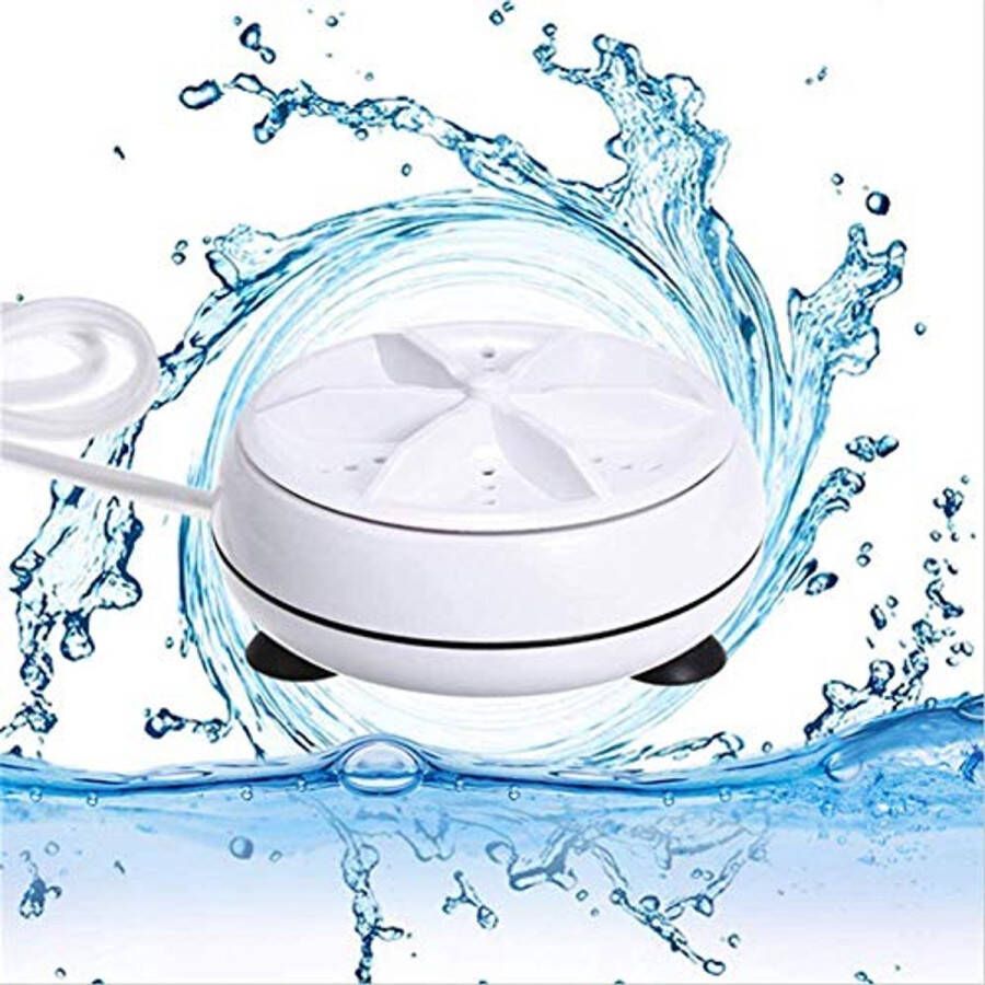 Draagbare mini-wasmachine voor reizen ultrasone opvouwbare en compacte reiniger