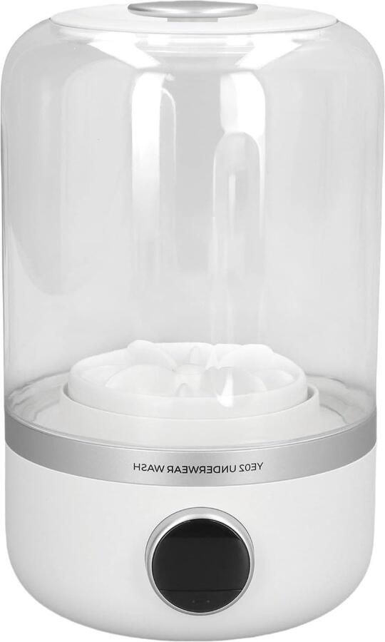 Draagbare Ondergoedwasmachine Mini Wasmachine Reiswasmachine Fijne Was Reinigen Draadloos Oplaadbaar 22 x 13 x 13 cm
