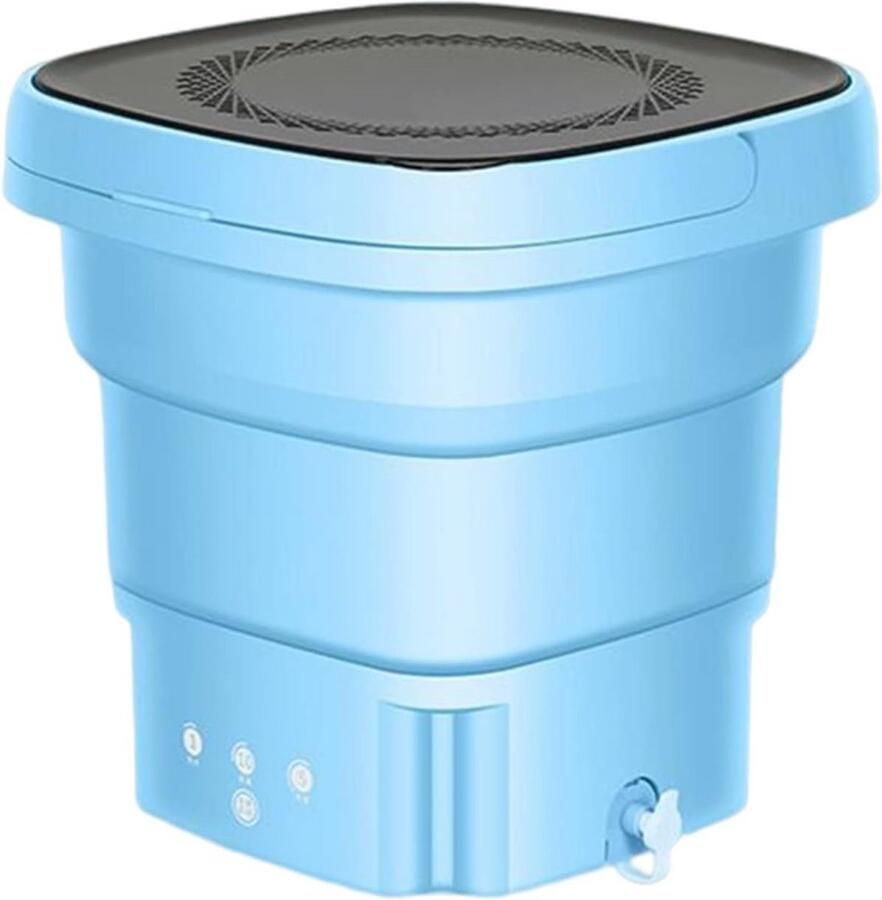 Draagbare Opvouwbare Mini Wasmachine met Ultrasone Reiniging Compact en Energiezuinig