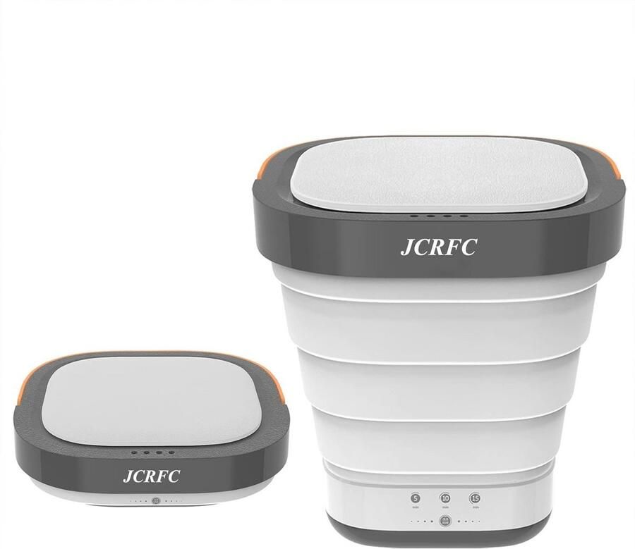 Draagbare Opvouwbare Mini Wasmachine voor Kamperen en Reizen Compact en Energiebesparend