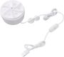 Mini Wasmachine Draagbare Wasmachine Snel Kleding Wassen Ultrasoon Vlekken Oplossen 9x9x5.5 cm Wit - Thumbnail 2