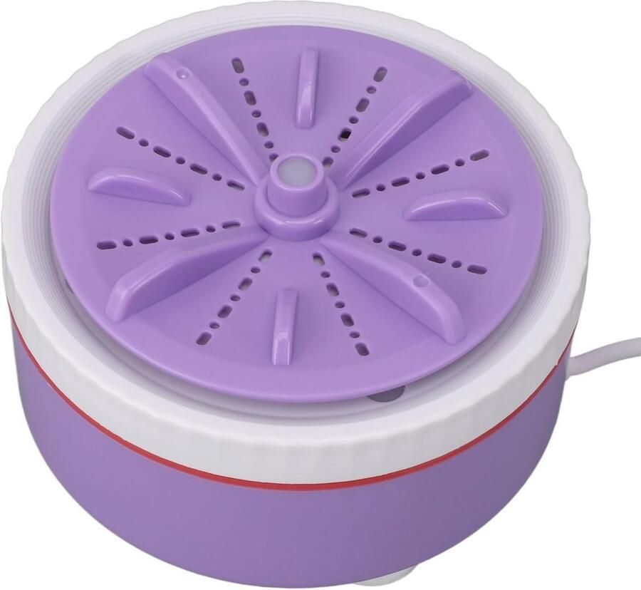 Draagbare USB Mini Wasmachine met Timer Ideaal voor Reizen & Camping