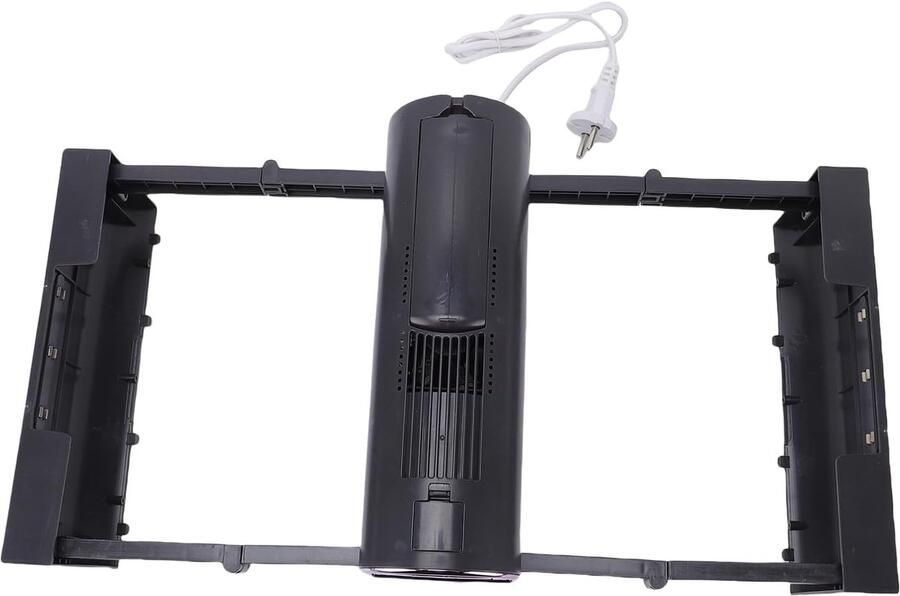 Draagbare Wasdroger Compacte Droger Kleine Ruimtes 240 Min Timer 31x22x14 cm Grijs