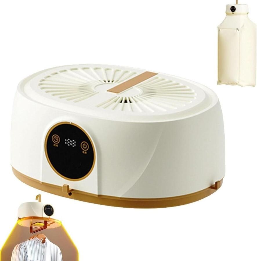 Draagbare Wasdroger Compacte Droger Reizen Kleding Drogen Snel Stille Werking Timer