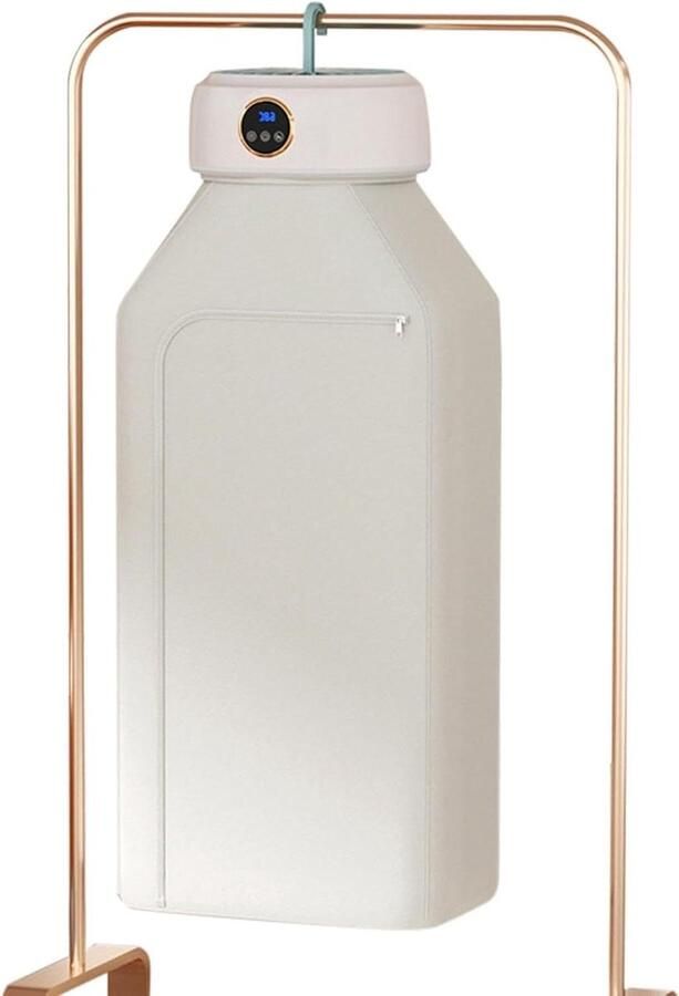 Draagbare Wasdroger Compacte Droger Snel Kleding Drogen Energiezuinig 600W 14.5 x 27.5 cm Wit