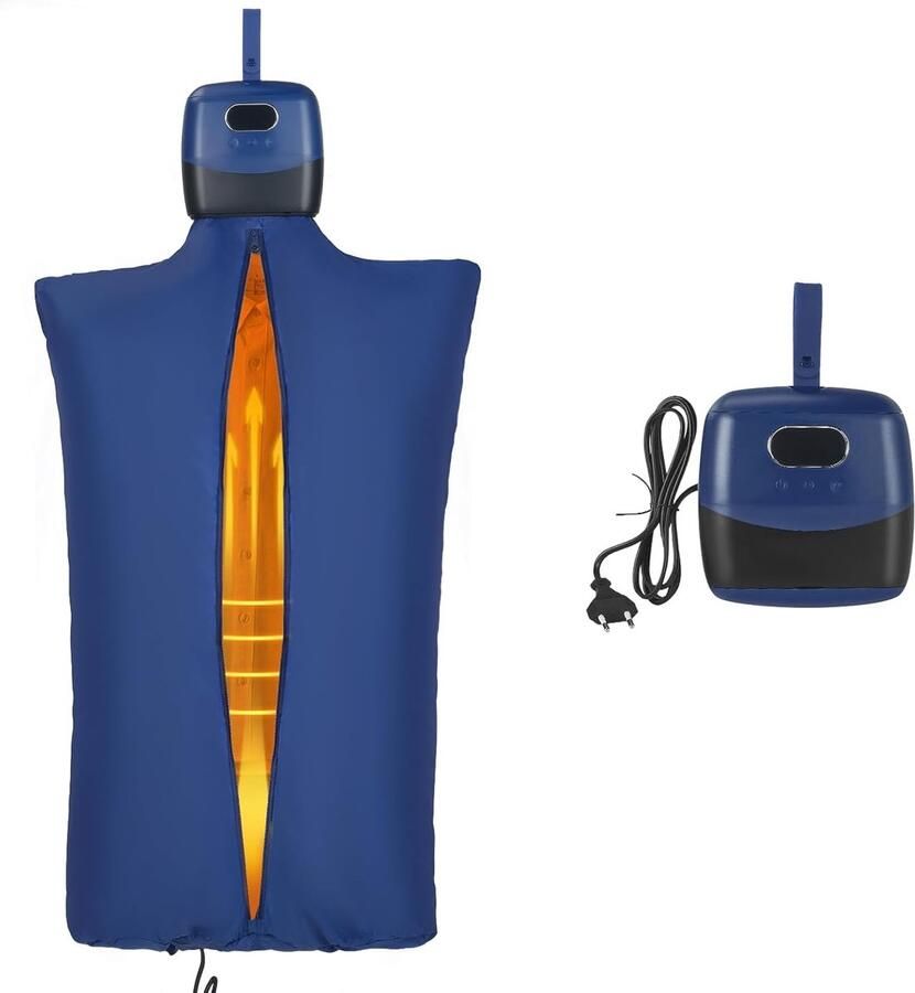 Draagbare Wasdroger Compacte Droogkast Snel Kleding Drogen Dubbel Ventilator Systeem 25 x 15.5 x 6 cm