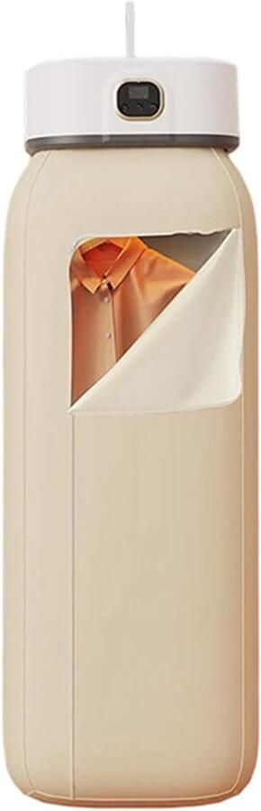 Draagbare Wasdroger Elektrische Droger Kleding Drogen UV-LED Reiniging 26 x 20 x 12 cm Wit