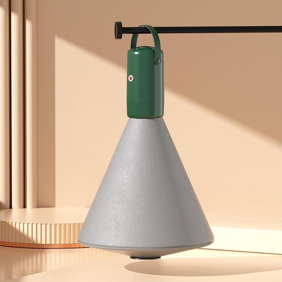 Draagbare Wasdroger Elektrische Droger Snel Kleding Drogen Stil En Opvouwbaar Compact Formaat Groen