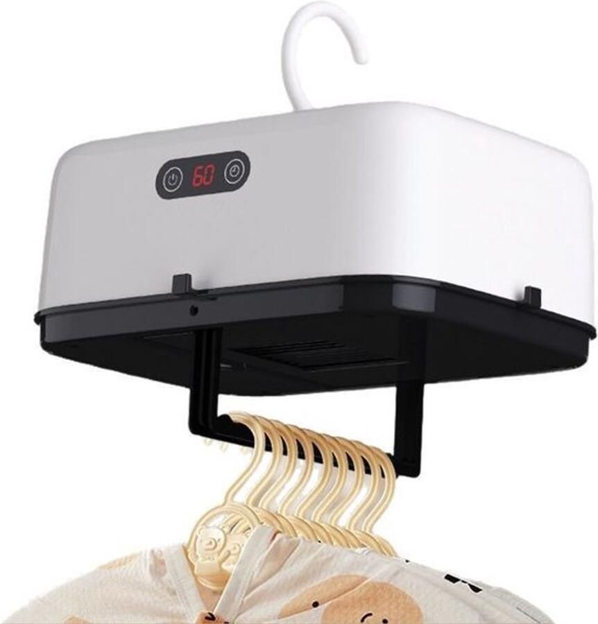 Draagbare Wasdroger Elektrische Wasdroger Draagbare droger 600W warmtepompdroger Opvouwbare droger Droogverwarming 3 snelheden