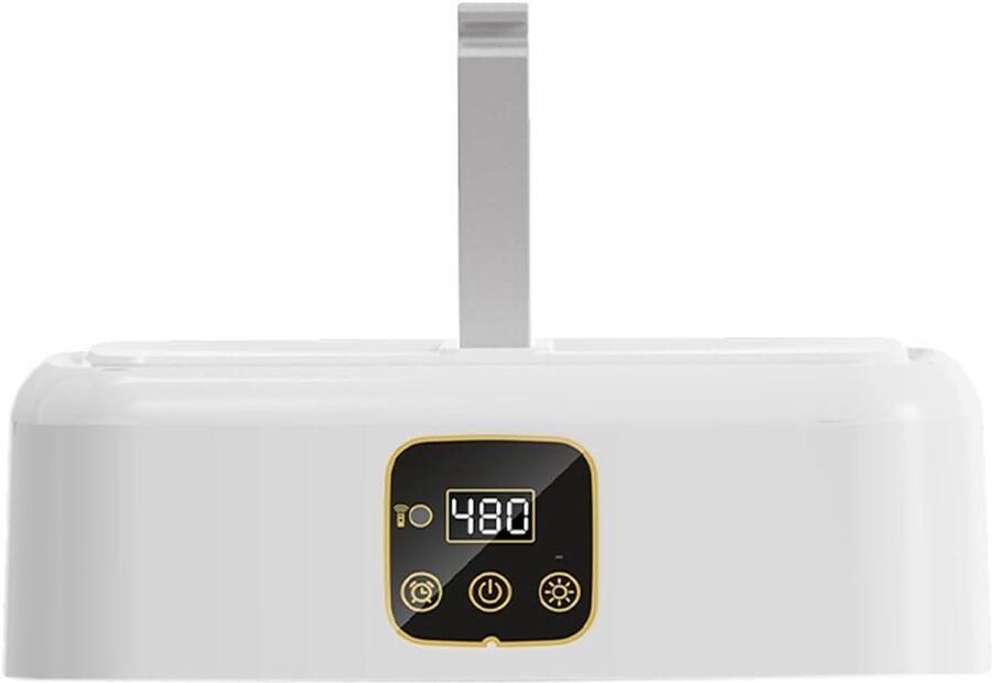 Draagbare Wasdroger Kleine Droogmachine Snel Kleding Drogen 360° Hetelucht 10 kg Capaciteit Wit