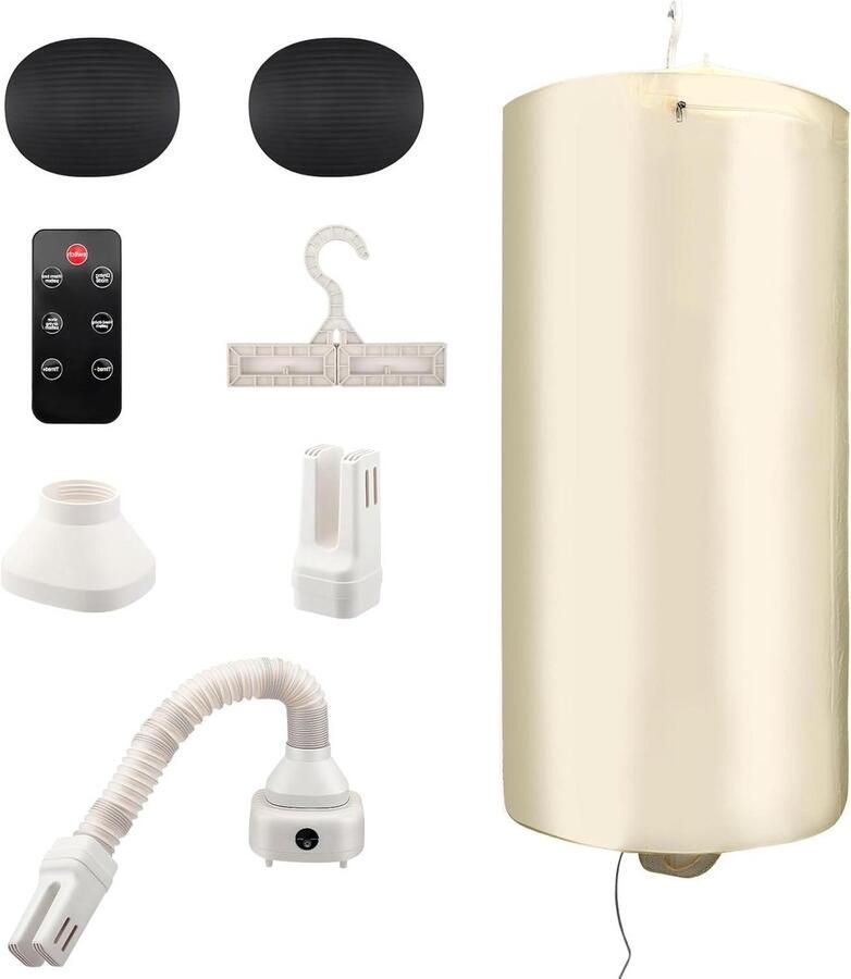 Draagbare Wasdroger Mini Droger Kleding Drogen 3-in-1 Multifunctioneel 14 kg Wit