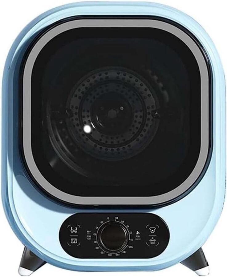 Draagbare Wasdroger Mini Droger Kleine Was Drogen Energiezuinig Ontwerp 08 Kg Capaciteit Blauw