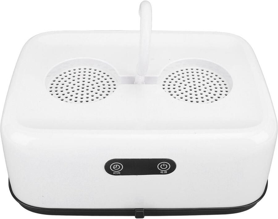 Draagbare Wasdroger Mini Droger Ruimtebesparend Drogen Compact en Opvouwbaar 600 W Wit