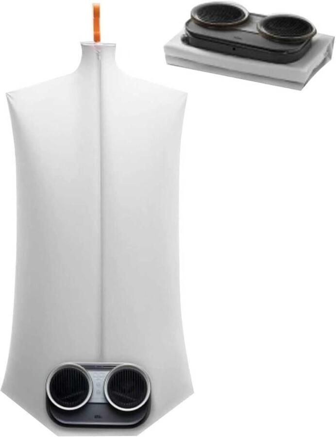 Draagbare Wasdroger Mini Droger Snel Kleding Drogen 3D Heteluchtcirculatie 3-6 Delen Wit