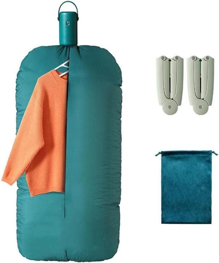 Draagbare Wasdroger Mini Droger Snel Kleding Drogen Compact Ontwerp 1 cm Wit